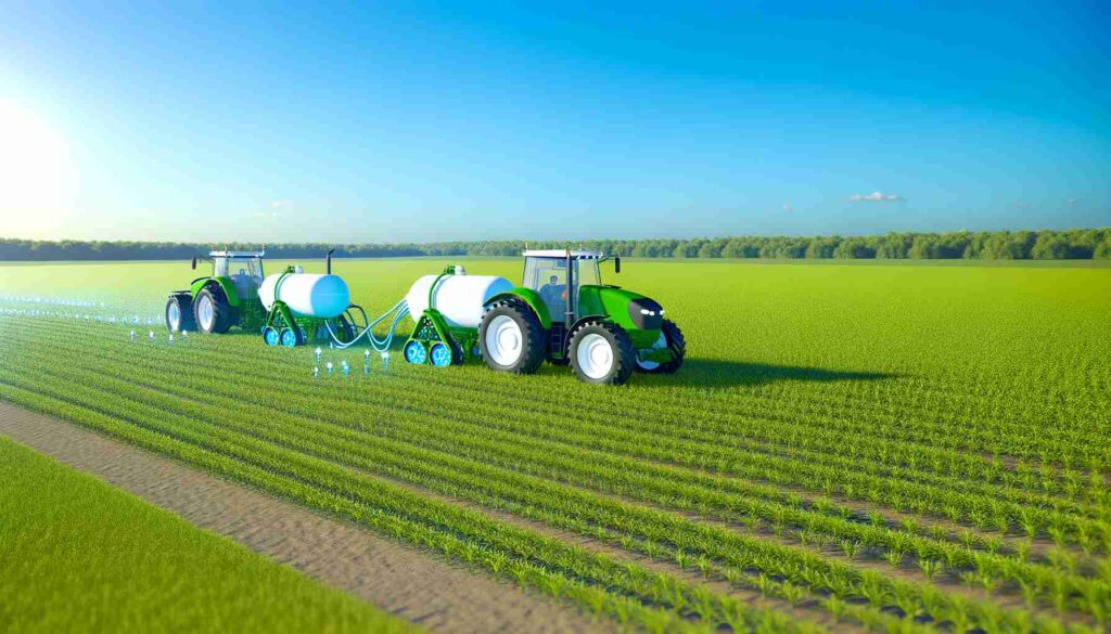 An image illustrating Gibt es Wasserstoff-Traktoren? Die Zukunft der Landwirtschaft